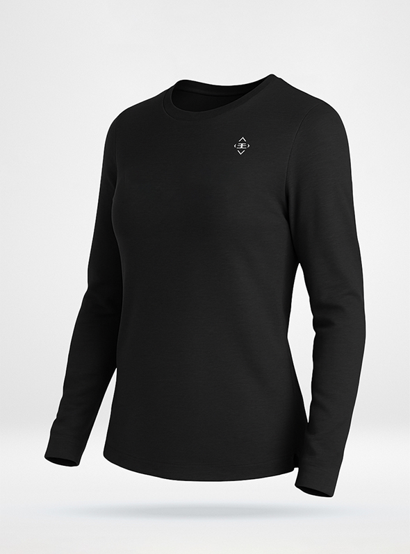 Women's Long Sleeve Cotton T-Shirt